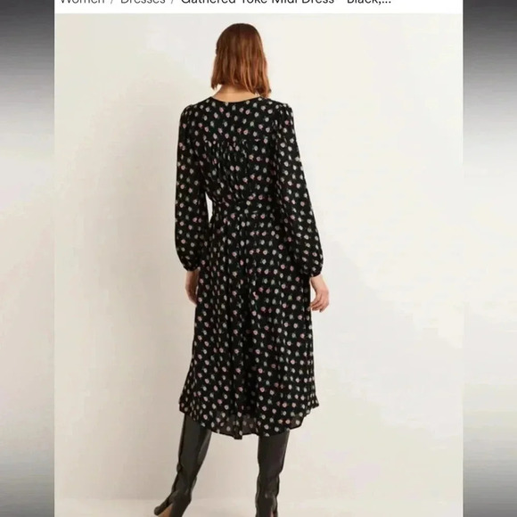 BODEN
Gathered Yoke Midi Dress size 8R - Picture 4 of 12